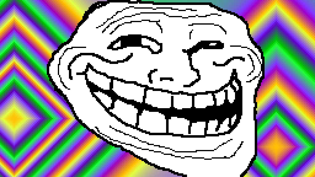 Troll Face - Troll Face Png Clipart (1024x576), Png Download