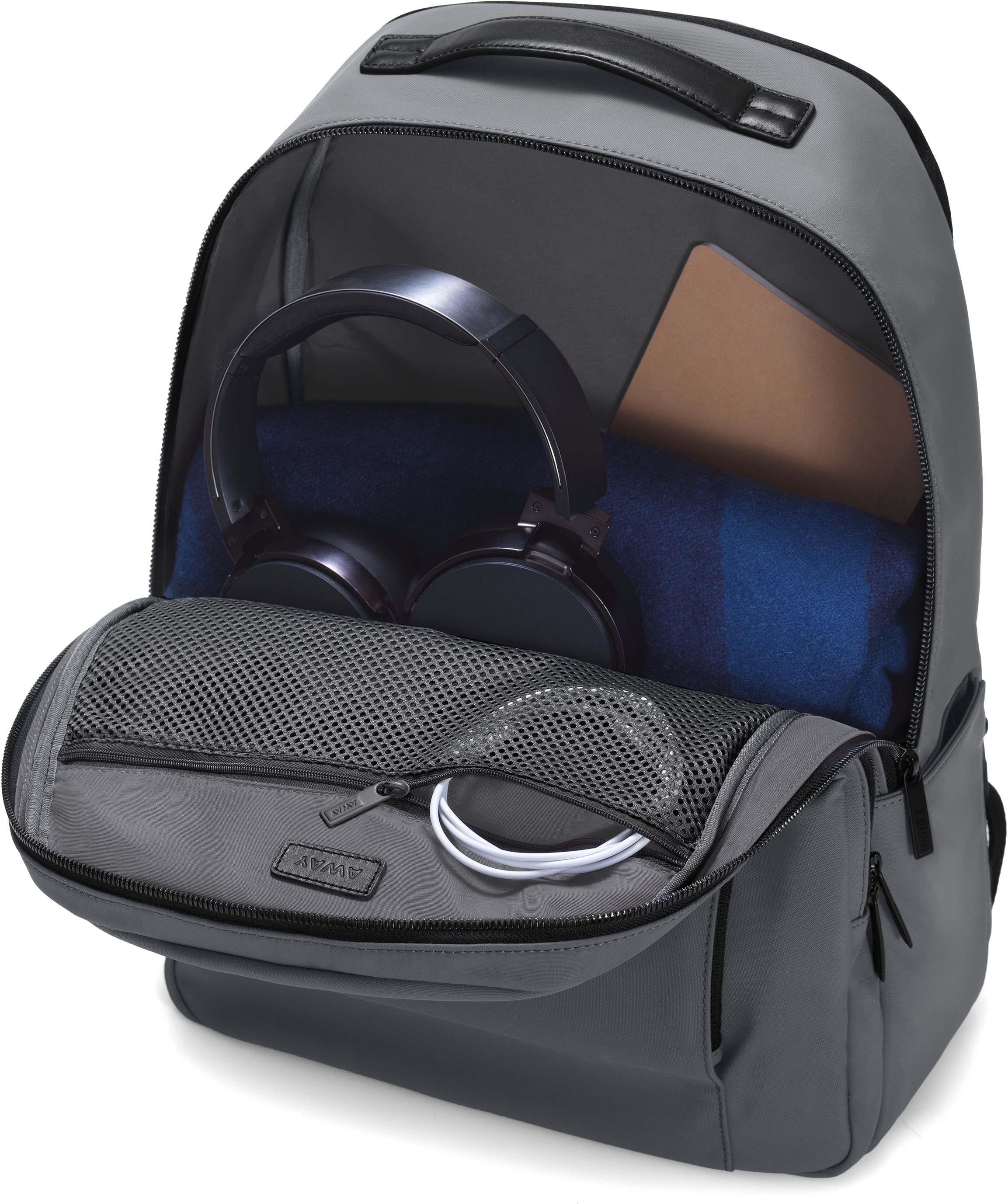 Away Backpack - Laptop Bag Clipart (4136x3100), Png Download