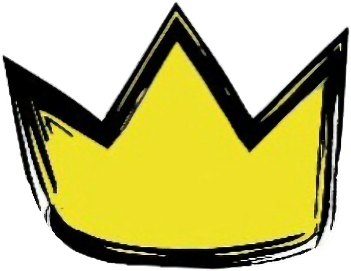 Sticker Transparent Crown - Wild Things Are Crown Clipart - Png Download (686x530), Png Download