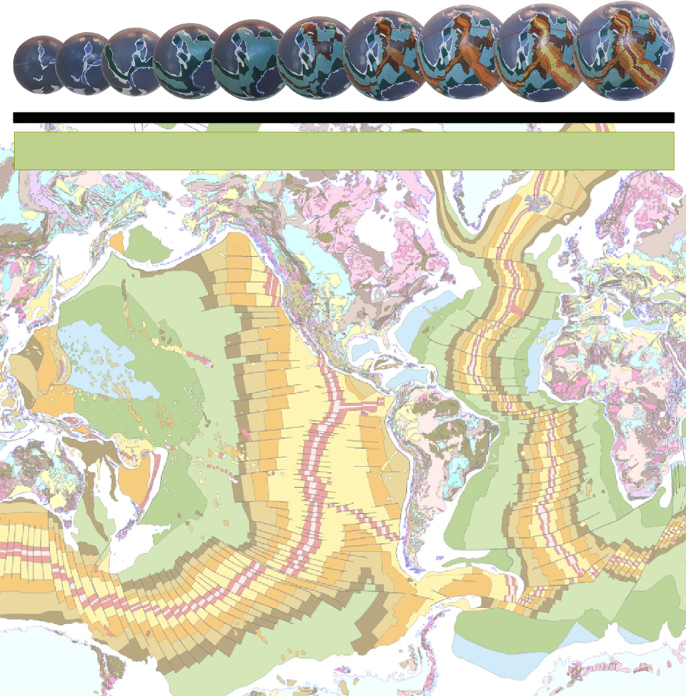 North America - Geological Map Of The World Clipart (960x974), Png Download