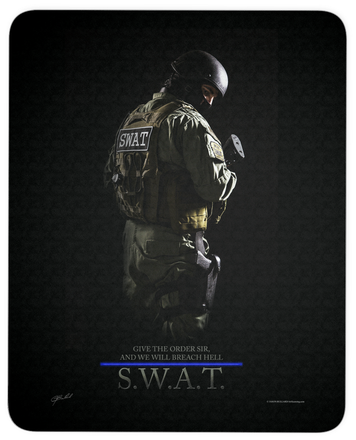 Swat Team Mousepad - Soldier Clipart (1024x1024), Png Download