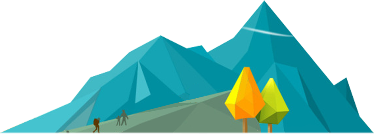 Mountain Design Elements - Mountain Graphic Png Clipart (1259x757), Png Download