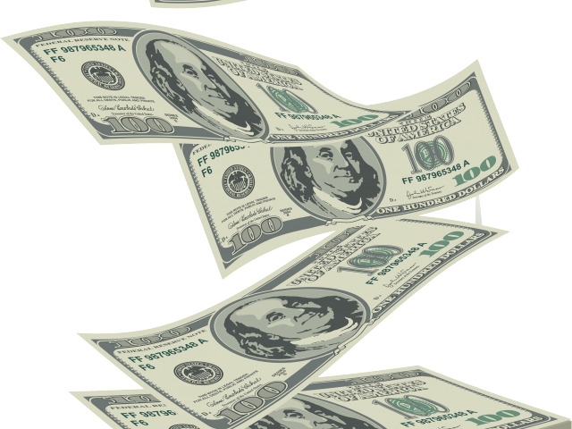 Dollar Clipart Moeny - Png Download (640x480), Png Download