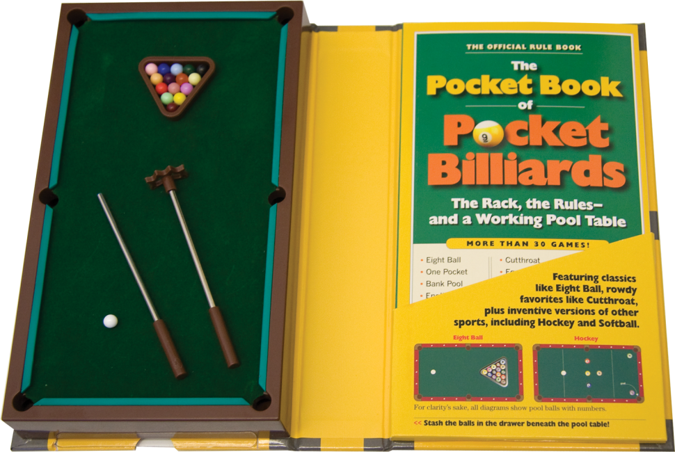 The Pocket Book Of Pocket Billiards - Pocket Book Of Pocket Billiards Clipart (970x650), Png Download