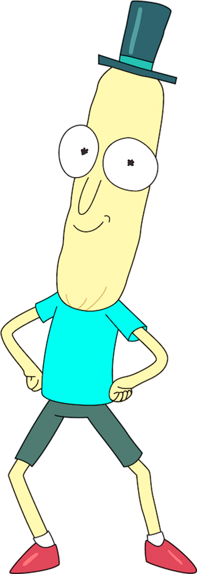 Rick And Morty Mr Poopy Butthole Drawing , Png Download - Rick And Morty Png Summer Clipart (399x1162), Png Download