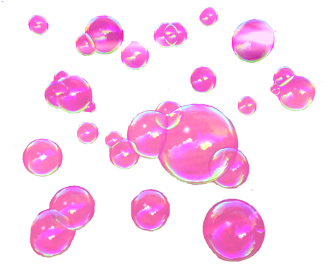 Pink Sticker - Vaporwave Pink Aesthetic Transparent Clipart (500x375), Png Download