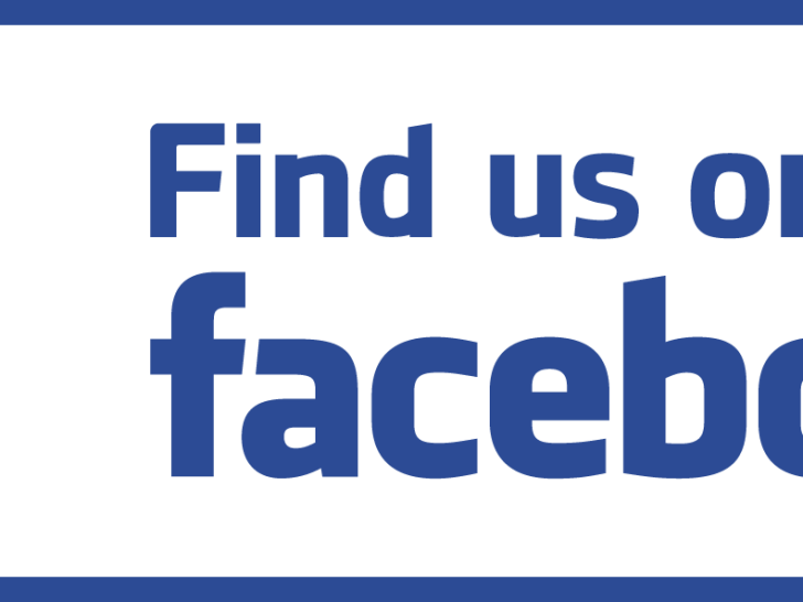 Facebook Logo , Png Download - Us On Facebook Clipart (728x546), Png Download
