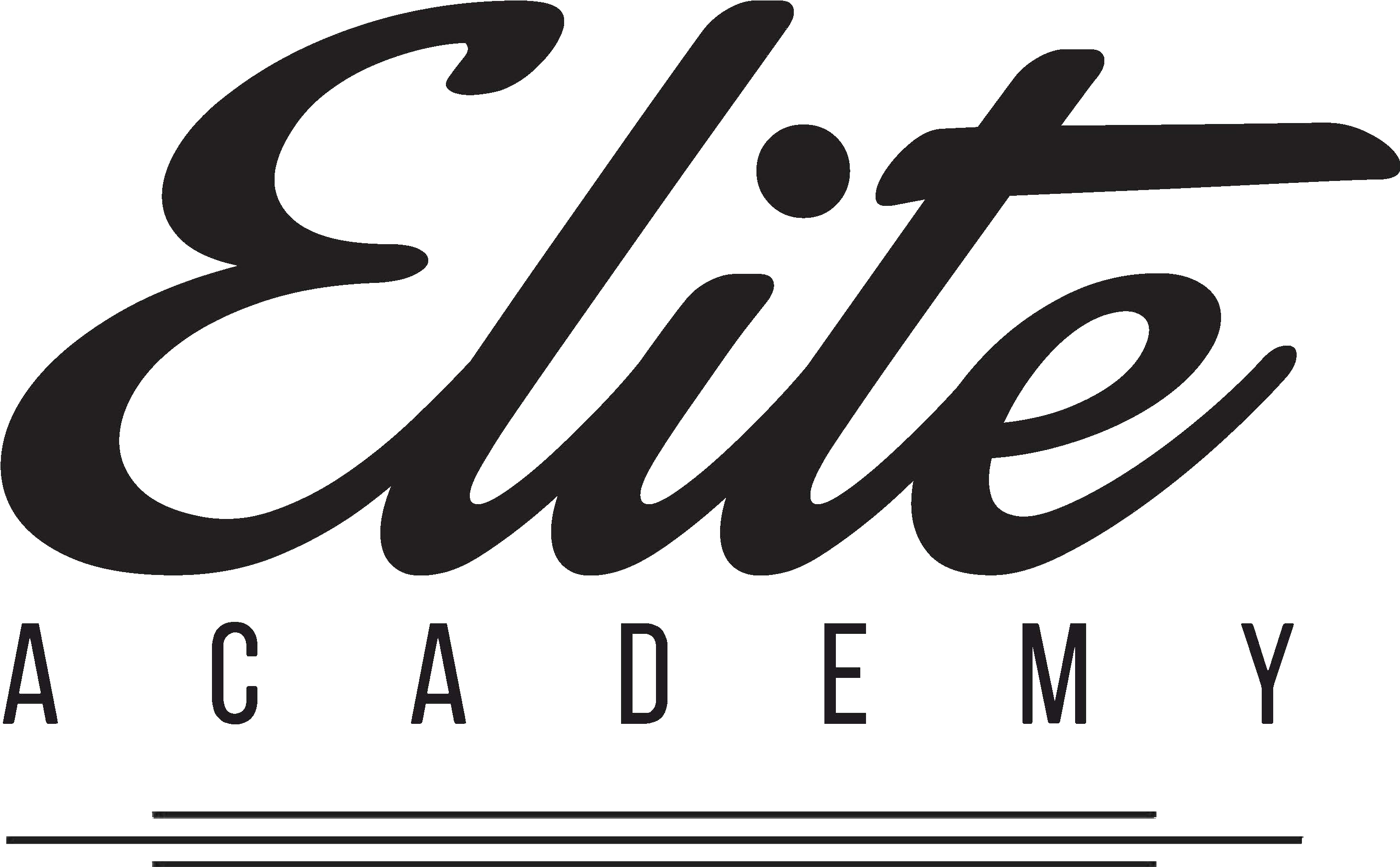 Elite Academy Of Cosmetology , Png Download - Calligraphy Clipart (2926x1811), Png Download