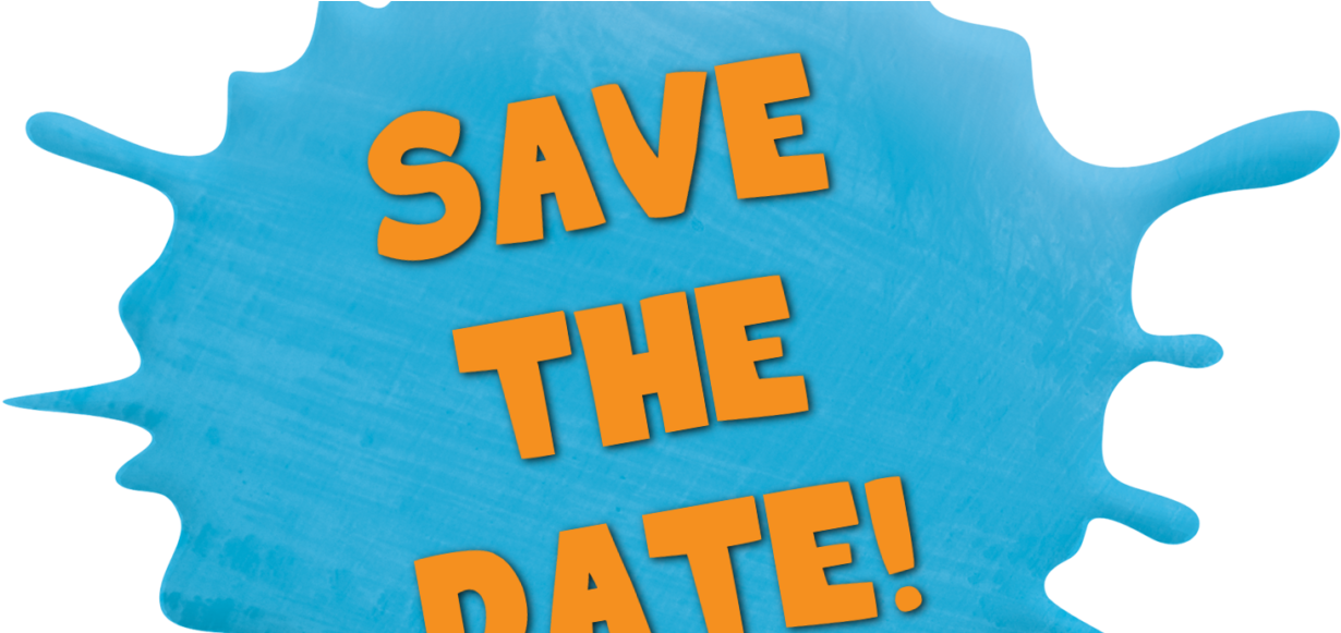 Save The Date Button - Poster Clipart (1260x580), Png Download