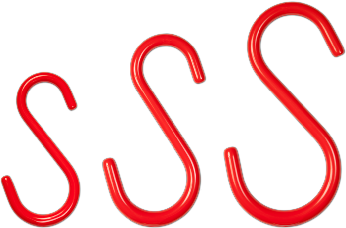 Cab S-hooks In Various Standard And Custom Sizes Clipart (700x461), Png Download