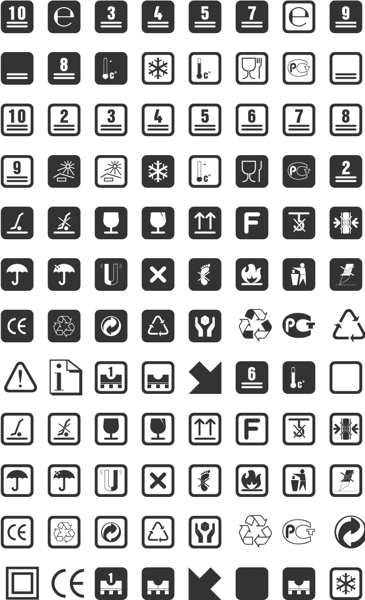 Notice - Dingbats Fonts Free Clipart (720x1212), Png Download