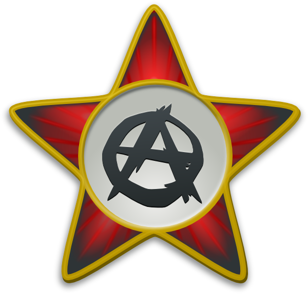 Anarchy Symbol Clipart (600x574), Png Download