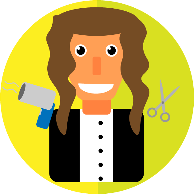 Cosmetology - Cartoon Clipart (651x649), Png Download