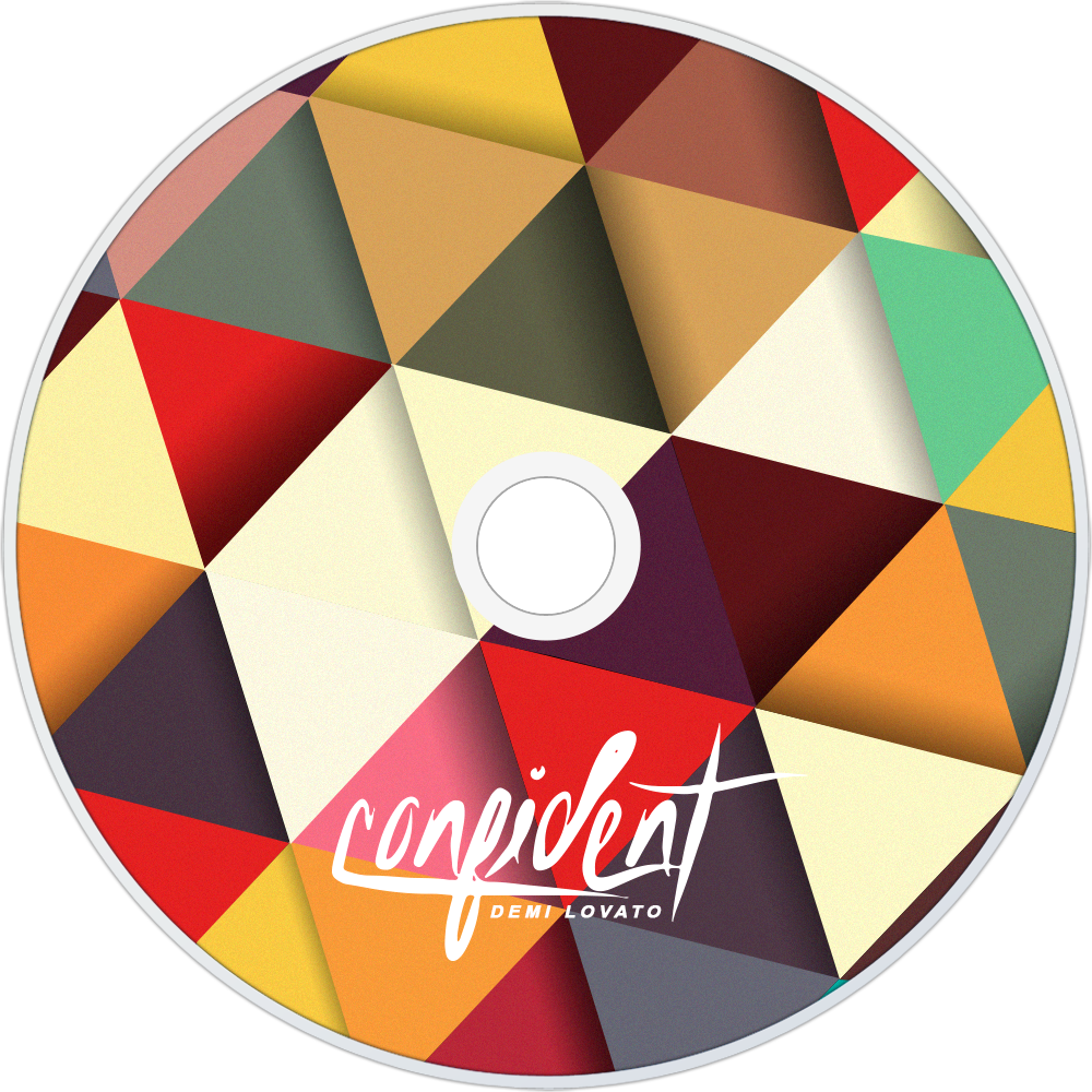 Demi Lovato Confident Cd Disc Image - Cd Clipart (1000x1000), Png Download