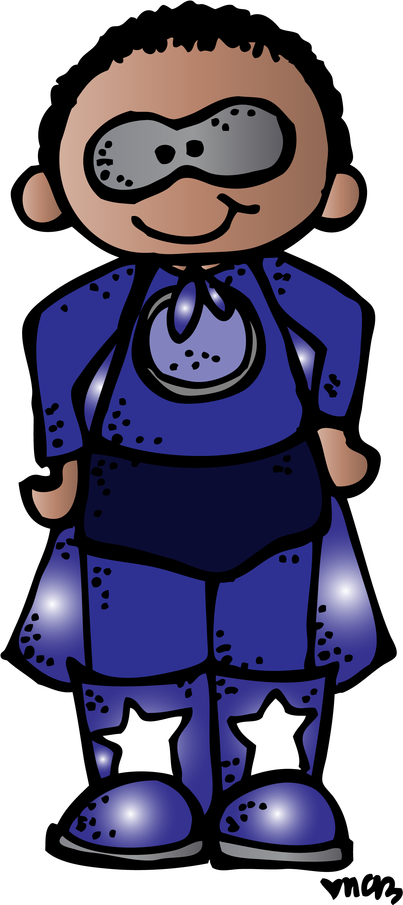 Batman Clipart Melonheadz - Melonheadz Gafetes Superheroes - Png Download (1336x3001), Png Download
