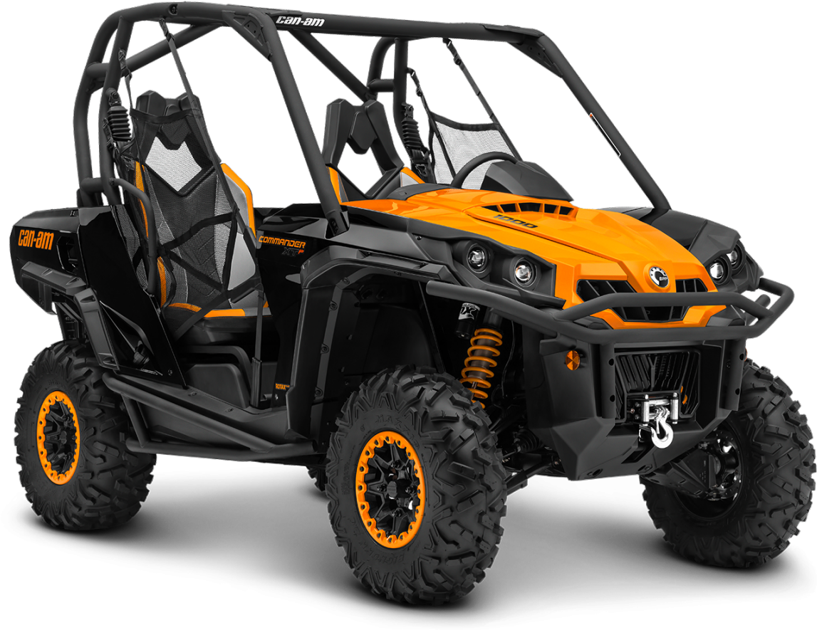2015 Can Am Commander Xt P 4177300 - Yellow Can Am Commander Clipart (1280x1031), Png Download