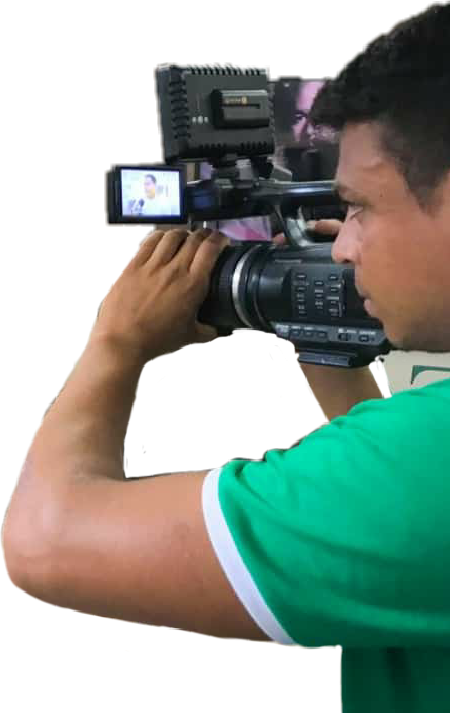 Cameraman Sticker - Lens Clipart (450x713), Png Download
