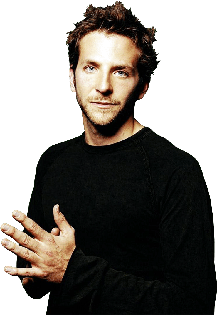 Bradley Cooper Portrait - Bradley Cooper Clipart (943x1125), Png Download