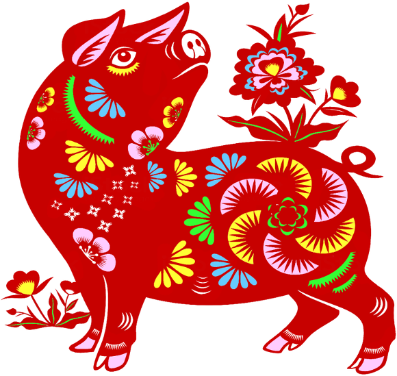 17th Annual New Year's Celebration - Chinese New Year 4717 Clipart (600x554), Png Download