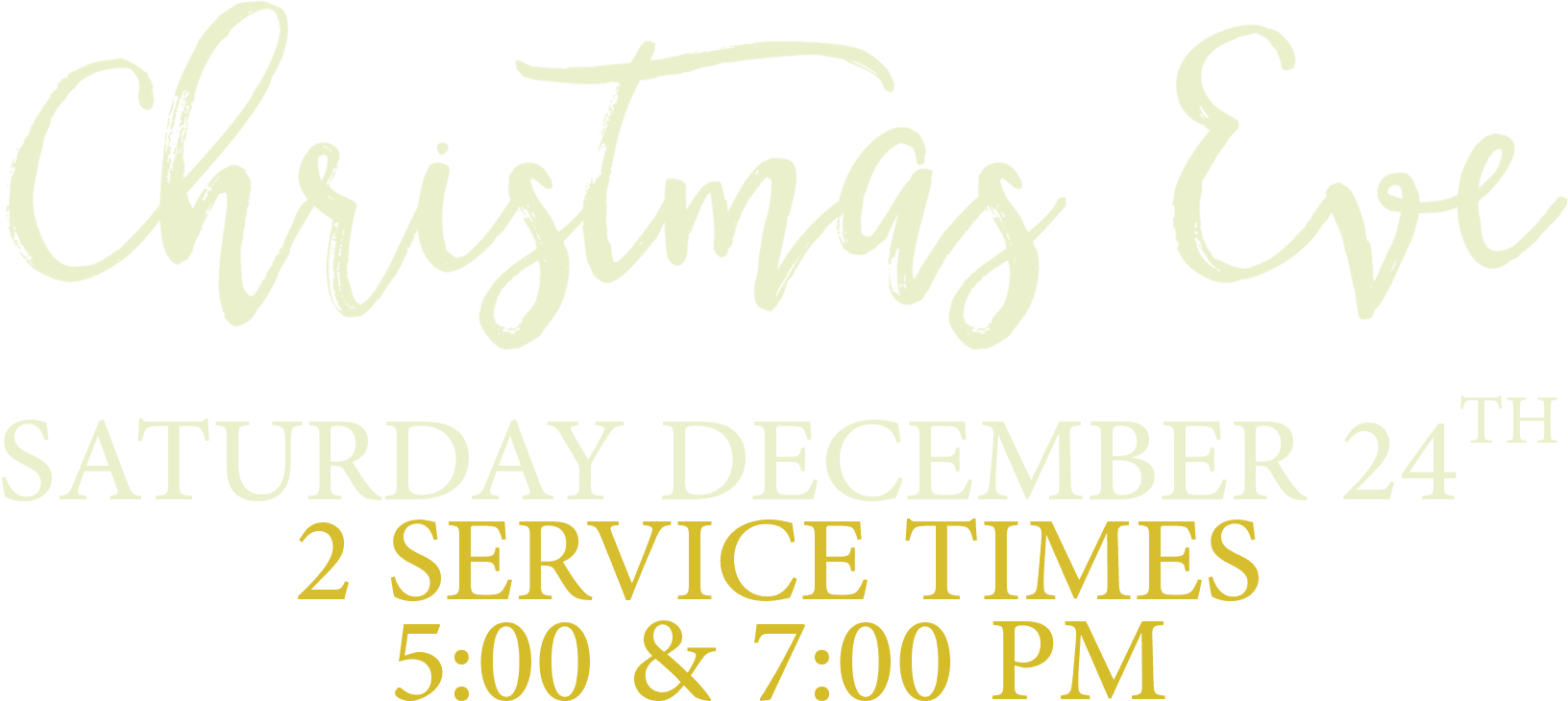 Christmas Eve 2016 Date Times - Calligraphy Clipart (1920x1080), Png Download