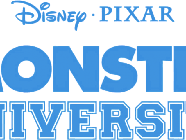 Clipart Wallpaper Blink - Monsters Inc University Fonts - Png Download (640x480), Png Download