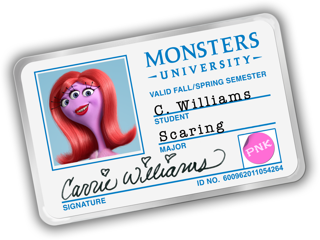 Monsters University © Disney/pixar - Red Hair Clipart (1024x768), Png Download