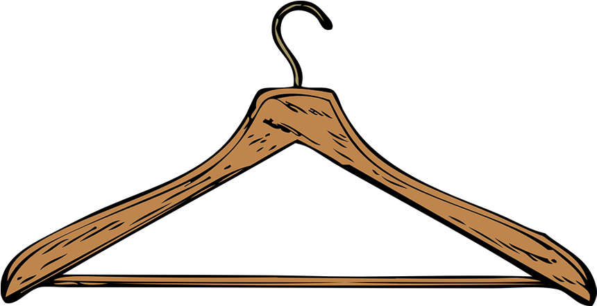 Manufacture Mannequins World Since Accessories Delhi - Clothes Hanger Clip Art - Png Download (1200x440), Png Download