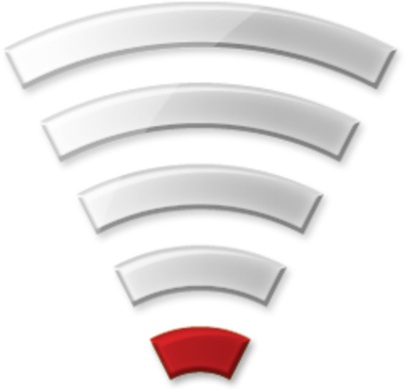 Bad Wifi Png - Low Wifi Signal Gif Clipart (600x600), Png Download