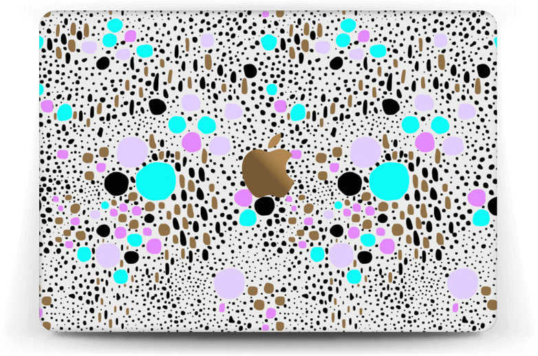 Konfetti Skin Macbook 12” - Circle Clipart (800x563), Png Download