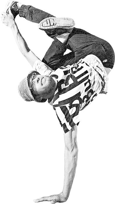 Year 2012 - B-boy Clipart (570x697), Png Download