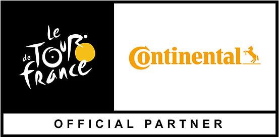 Continental Officiel Tour De Franc Partner - Graphic Design Clipart (1240x440), Png Download