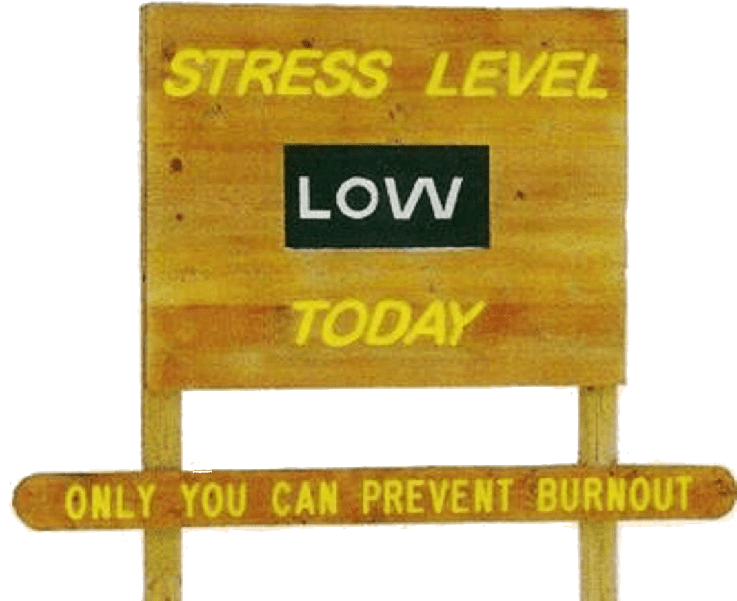 You Are Now North Of The Stress Zone - Sign Clipart (1068x888), Png Download