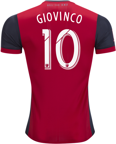 Toronto Fc 2017 Home Jersey Giovinco - Sports Jersey Clipart (600x600), Png Download