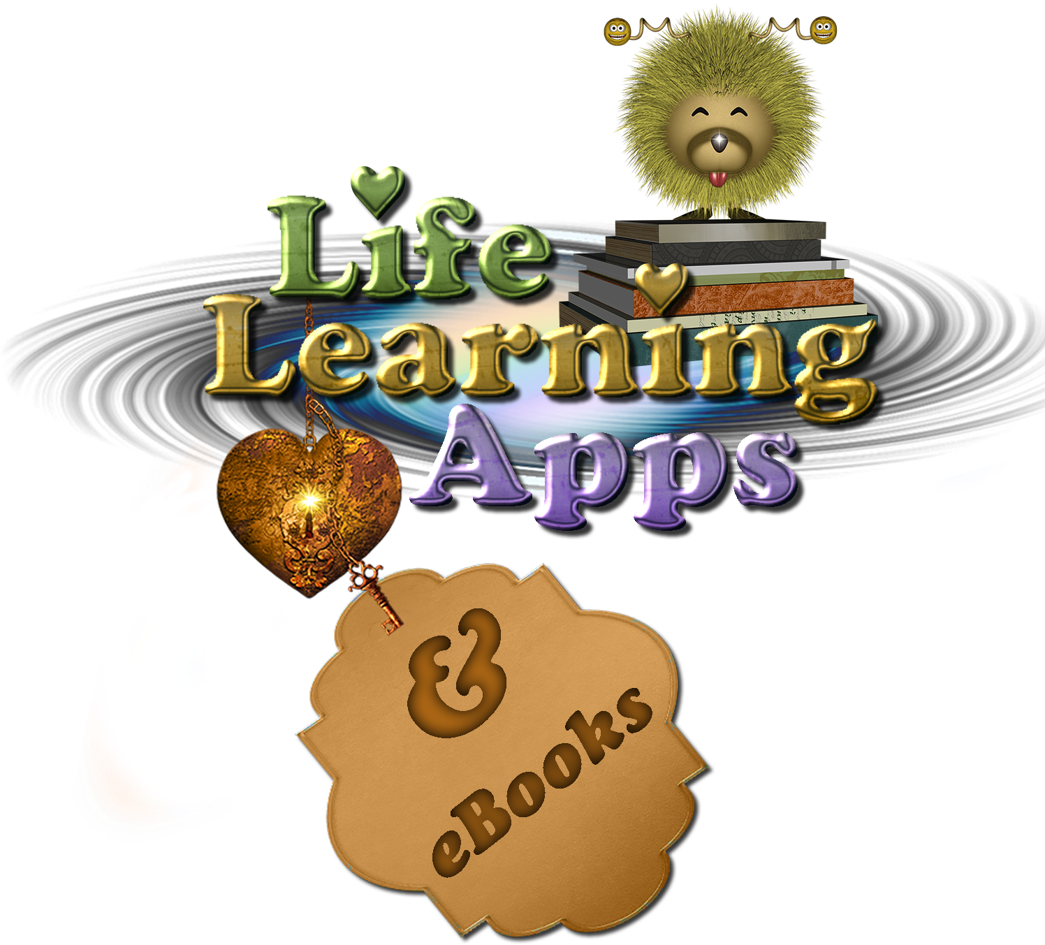 Life Learning Apps & Ebooks - Illustration Clipart (1500x1500), Png Download