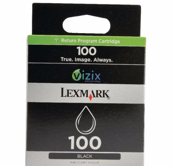 Lexmark 100 Ink Clipart (1000x600), Png Download