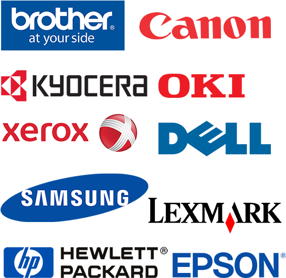 Browse Popular Printer Cartridge Brands - Lexmark Clipart (570x573), Png Download