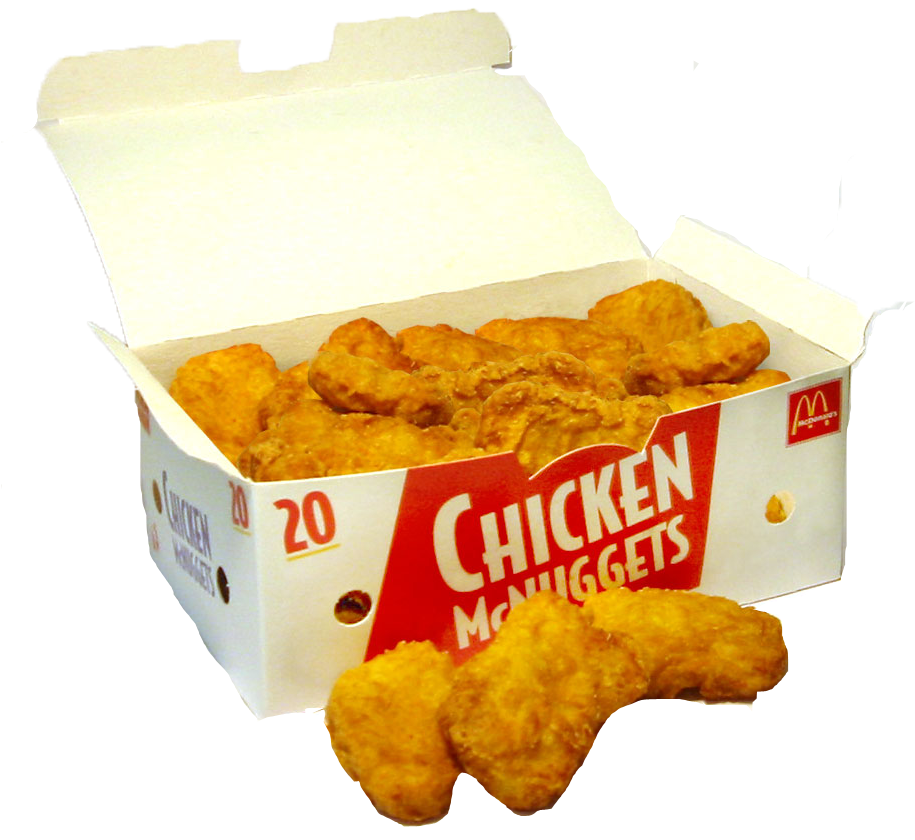 20er Chicken Mcnuggets Clipart Large Size Png Image PikPng