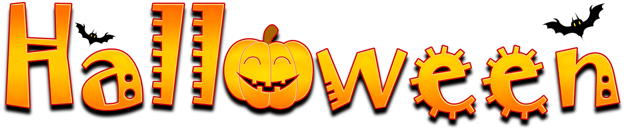 Halloween Pumpkin The Inscription The Text Of The - Halloween Png Clipart (1326x340), Png Download