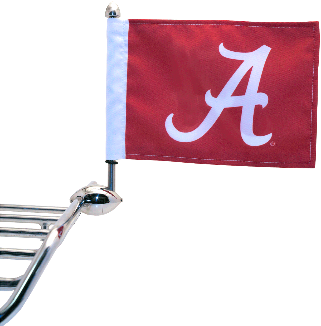 Shown On 1/2" Football Flag Mount - Alabama Crimson Tide Logo Clipart (1280x1280), Png Download