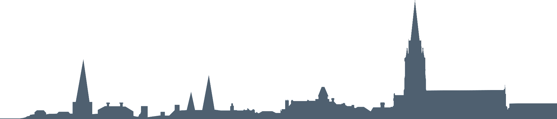 Ryde Vector, Isle Of Wight - Silhouette Clipart (1920x411), Png Download