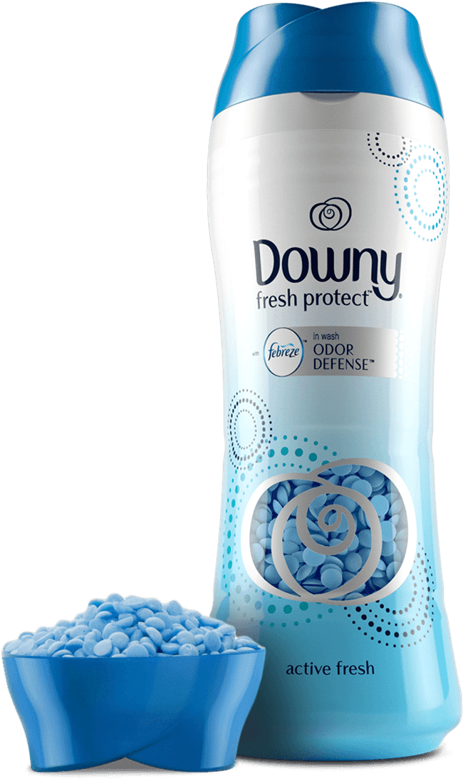 Downy ® Fresh Protect Active Freshtm In-wash Odor Shield - Downy Fresh Protect Clipart (1210x1210), Png Download