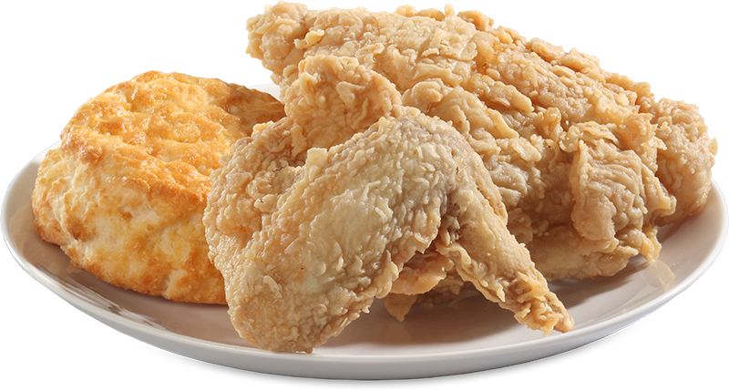 Combo Meals - Fried Chicken Bojangles Menu Clipart (800x429), Png Download