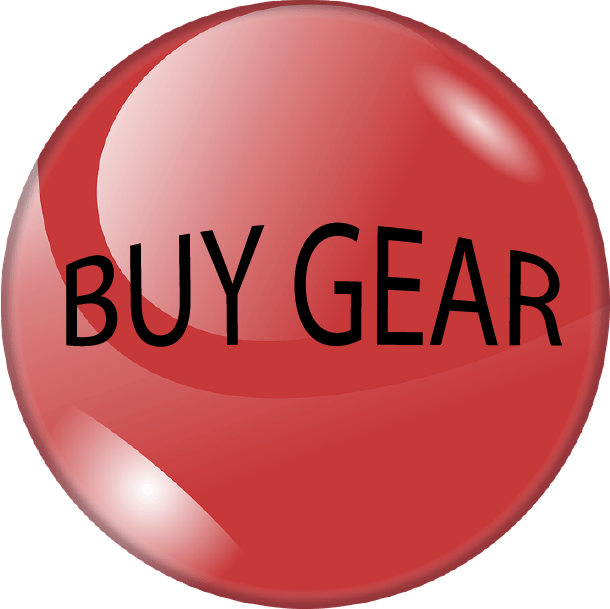 Buy Gear Button - Circle Clipart (610x609), Png Download