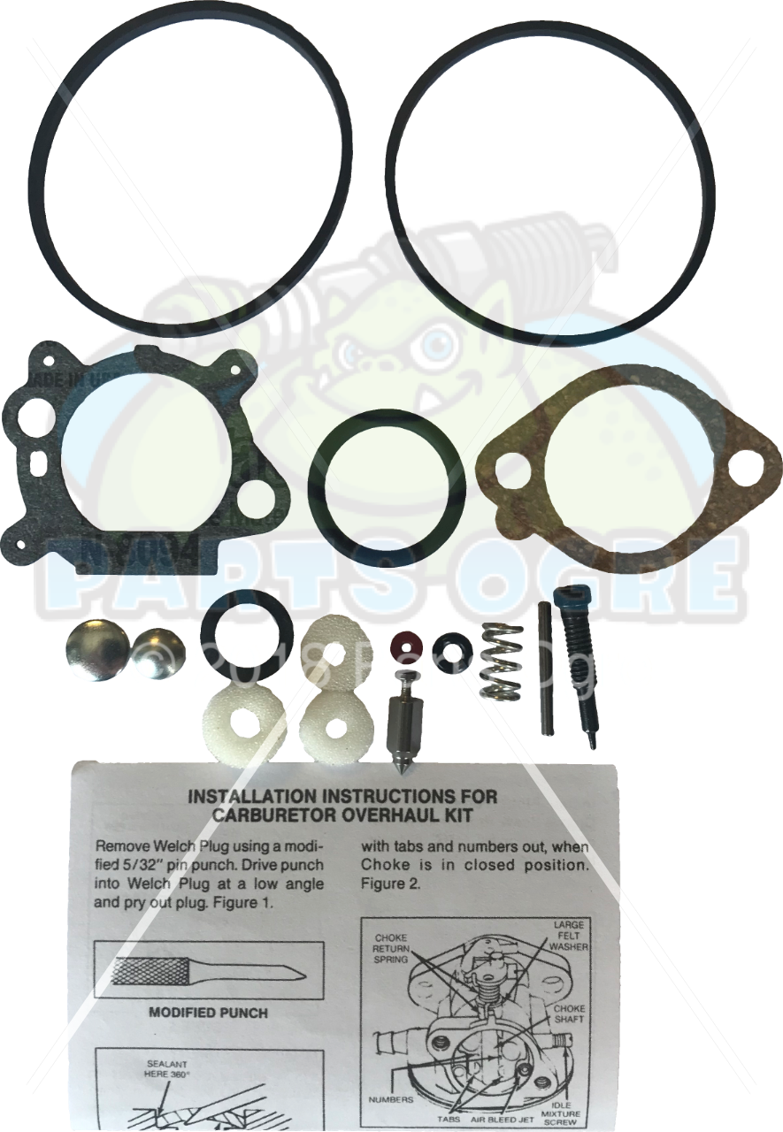 Briggs And Stratton Carburetor Overhaul Kit - Circle Clipart (885x1280), Png Download