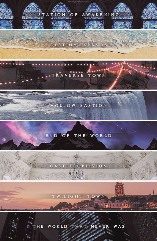 Kingdom Hearts Original Worlds - American Falls Clipart (528x810), Png Download