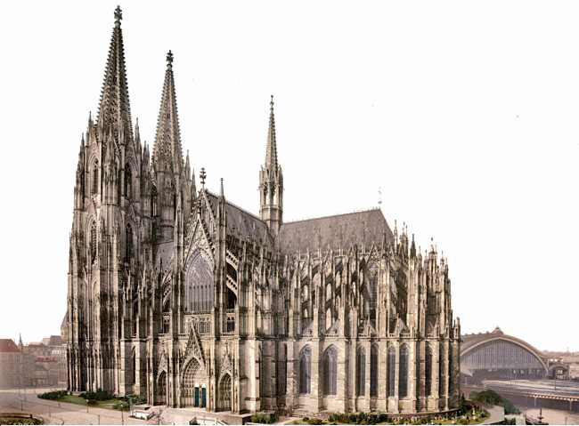 Cathedral Png Photos - Sims 4 Gothic Cathedral Clipart (650x479), Png Download