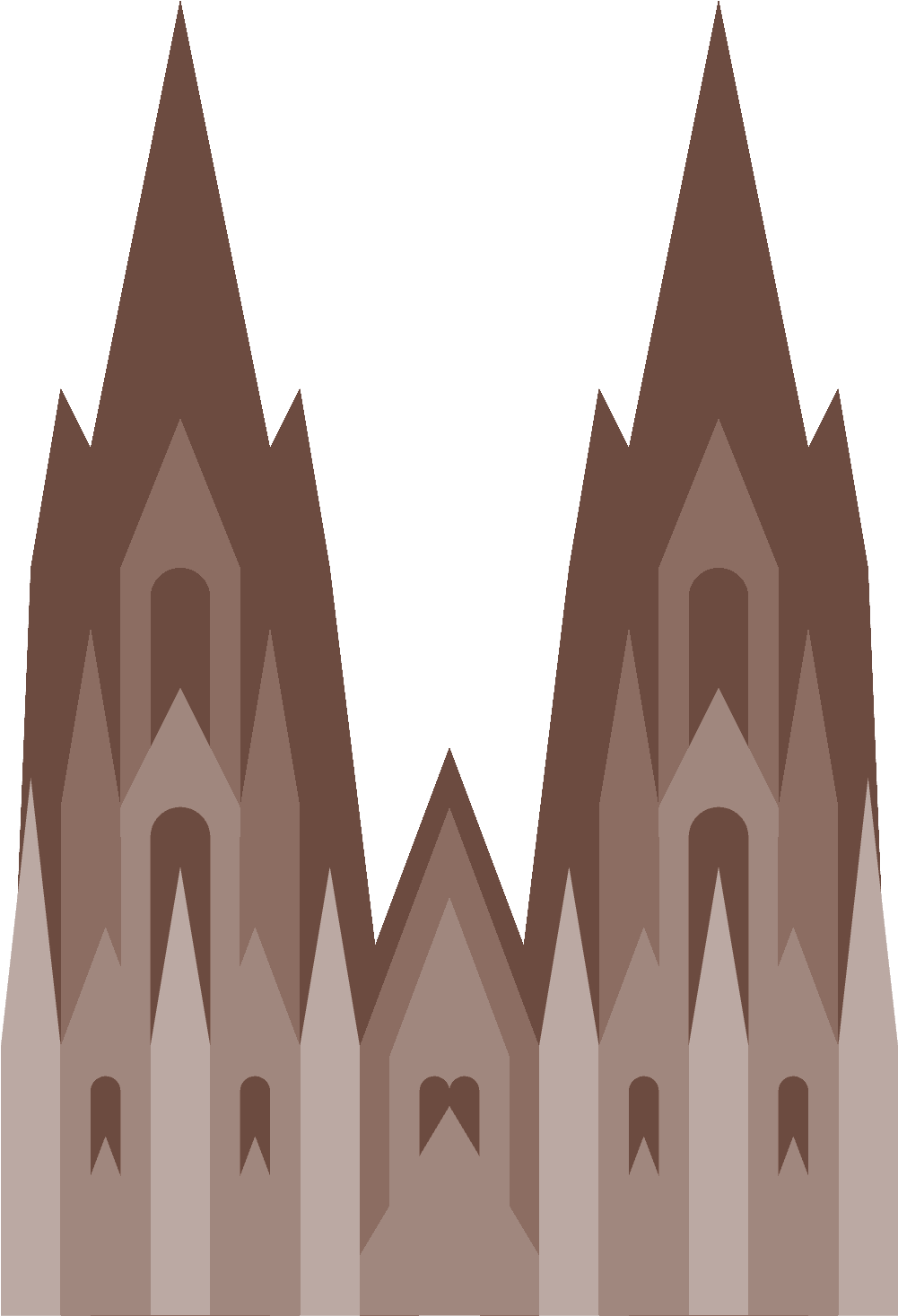 Cologne Cathedral Icon - Emoji Kölner Dom Clipart (1600x1600), Png Download