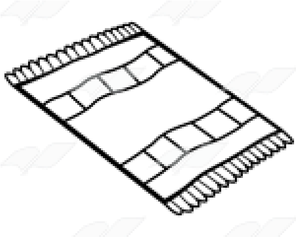 Rug Clip Art Black And White - Png Download (640x480), Png Download