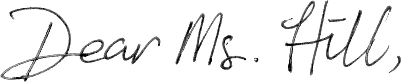 Calligraphy Clipart (1727x467), Png Download