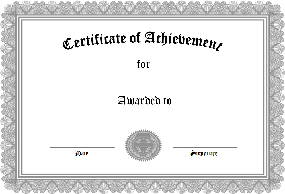 Certificate Template Png Transparent Image 1 - Certificate Clipart (1040x720), Png Download
